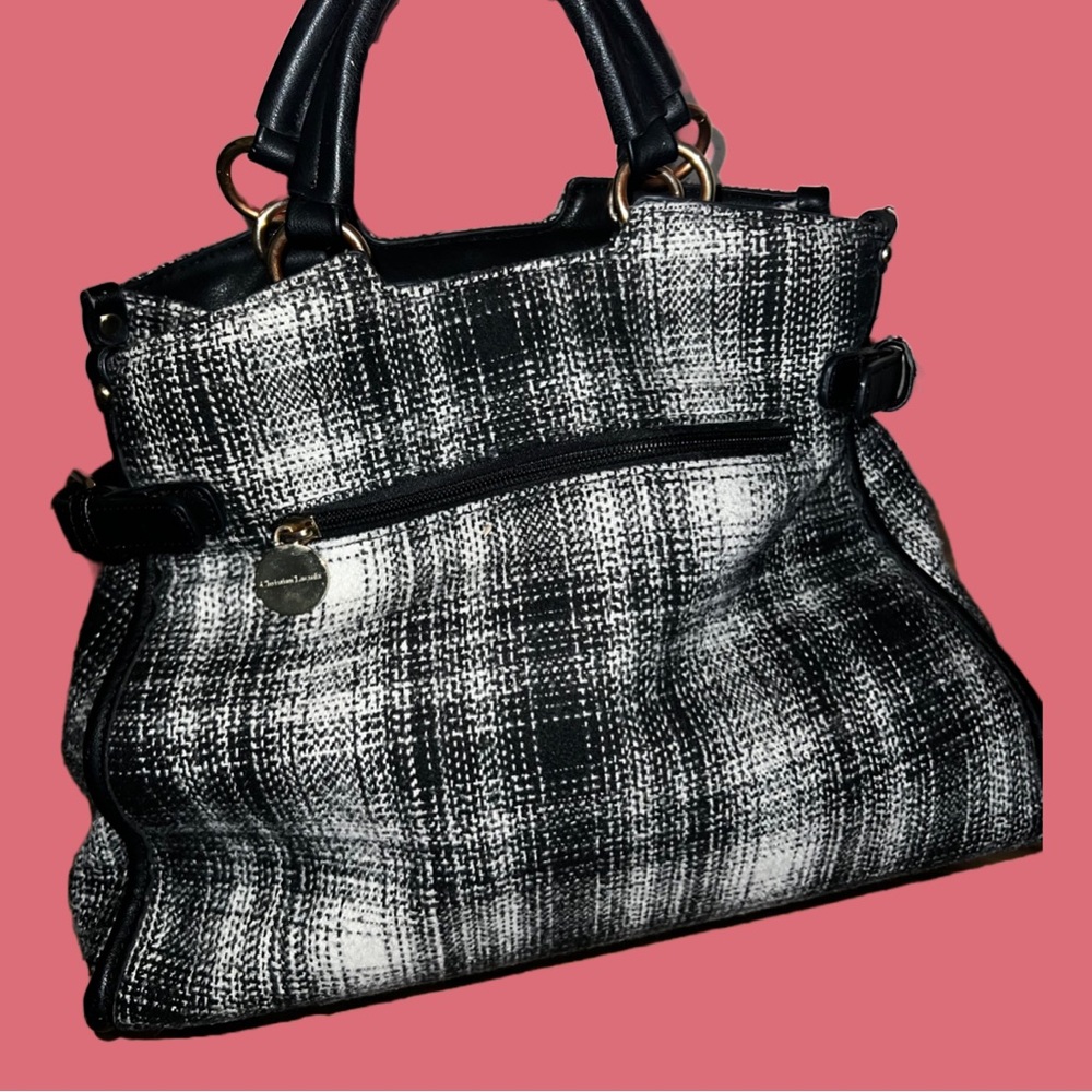 Christian LaCroix Tartan Plaid Bag ✨ - Picture 3 of 4